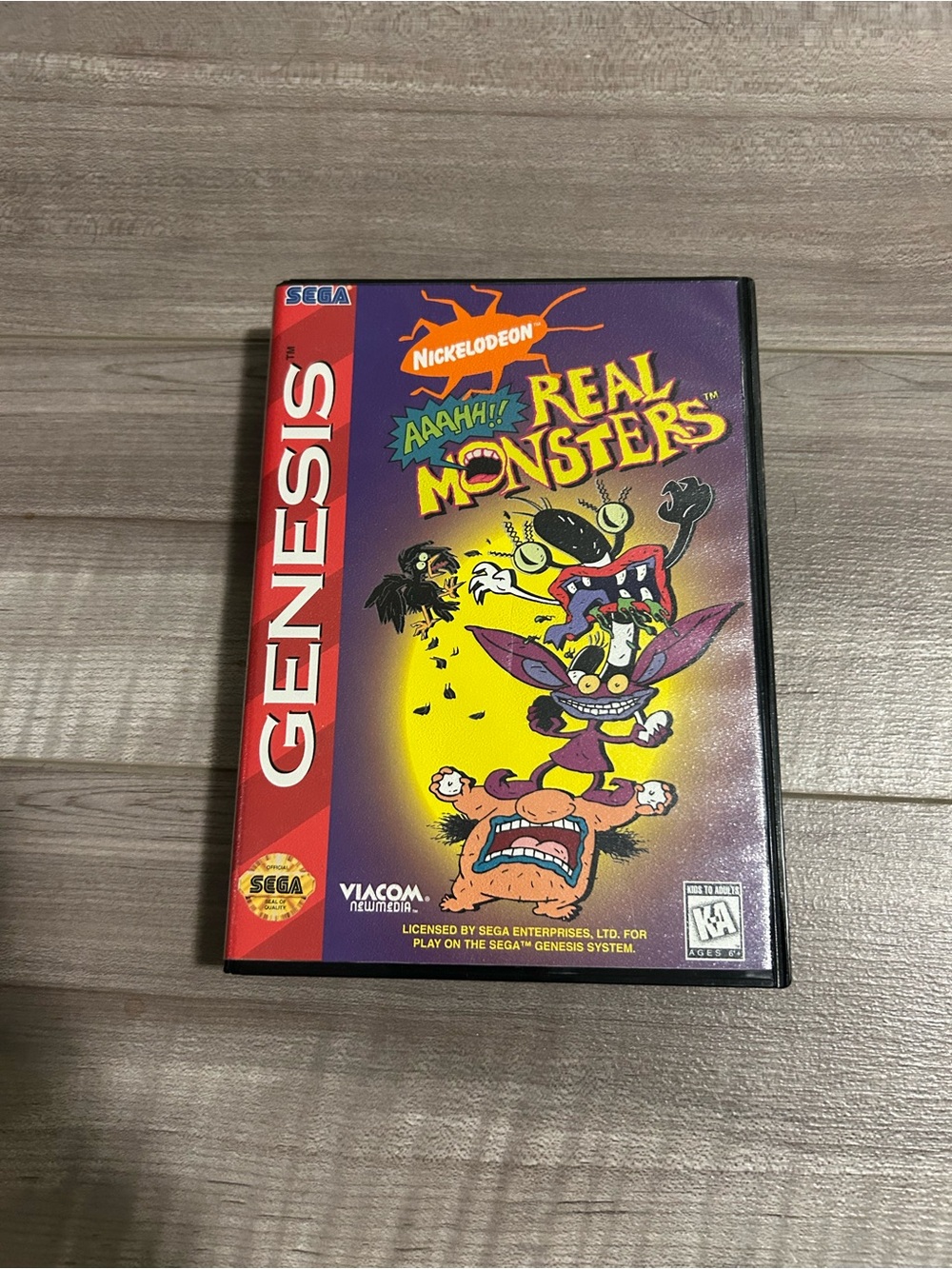 Aaahh!!! Real Monsters Sega